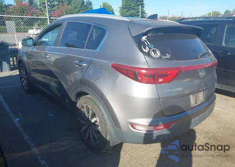 2017 Kia Sportage Ex z USA, uszkodzony, nr VIN KNDPN3ACXH7290311